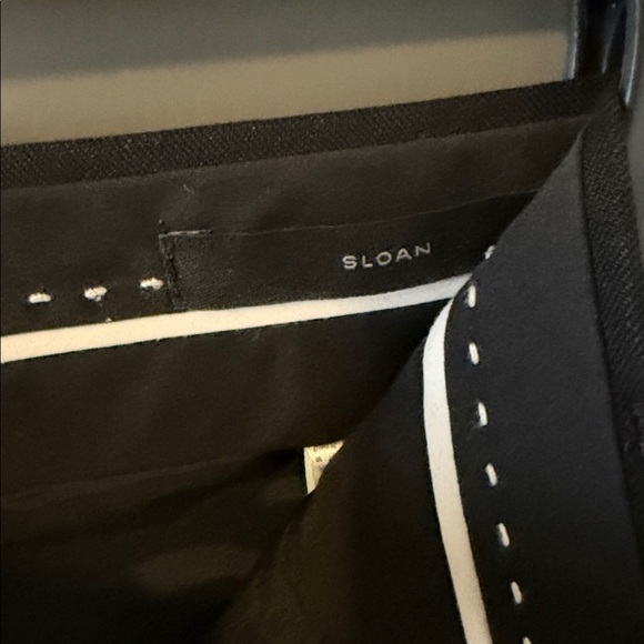 Banana Republic Black Sloan Chinos sz 12 - Picture 4 of 5